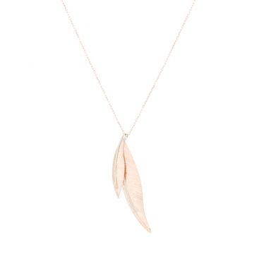 Dot | Necklace Bicolor | Feathers