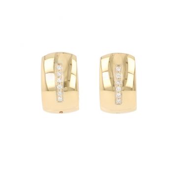 Varivello Bold Line | Yellow Gold | Large Diamonds 0.18ct