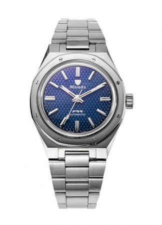 Nivada Grenchen Blue No Date/Steel | 37mm
68001A77