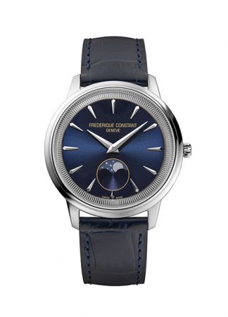 Frederique Constant Blue Classics Moonphase | 37mm
FC-206N3S6