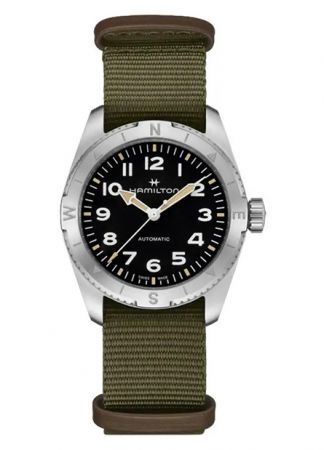 Hamilton Khaki Field Expedtion Black/Nato | 37mm