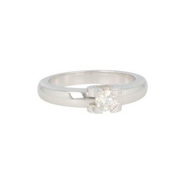 Lux | Ring White Gold | Diamond 0,30ct