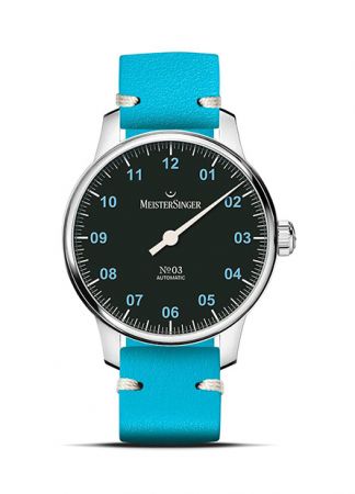 S-BM9902B MeisterSinger Special №03 Black/Blue | 38mm