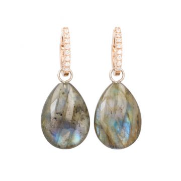 Varivello | Pink Gold Diamonds | Labradorite