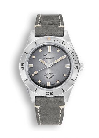 Squale Super-Squale | Sunray Grey Leather | 38mm
SUPERSSG.PG