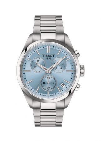 Tissot PR100 Chronograph Ice Blue | 40mm
T150.417.11.351.00