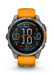 Garmin Fēnix Titanium/Orange | 47mm