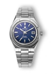 Nivada Grenchen F77 Blue with Date | 37mm
69001A77