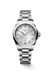 Longines Conquest Silver/Staal Rosé Index | 30mm
L3.320.4.72.6