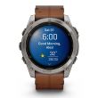 Garmin Fēnix Titanium/Leather | 51mm
010-02905-40