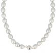 Sundrops | Necklace White Gold | Pearl