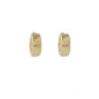 Varivello Fine Line | Yellow Gold Earrings | Half Bold