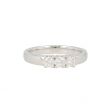 W | Diamond Alliance Ring White Gold | 3 x 0.15ct