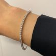 Lux | Tennis Bracelet White Gold | 73 Diamonds