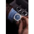 Nivada Grenchen F77 Blue with Date | 37mm
69001A77