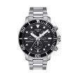 Tissot Seastar 1000 Chronograph Black/Steel | 45.5mm 
T120.417.11.051.00