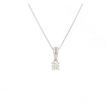 W | Diamond Pendant White Gold | 0.25ct