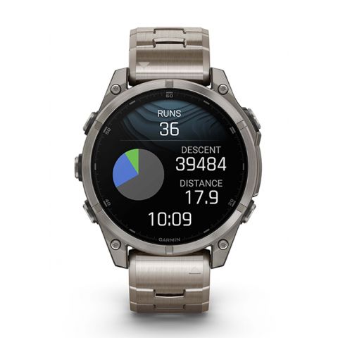 Garmin Fēnix Titanium/Titanium| 47mm
010-02904-40