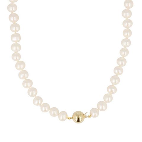 Sundrops | Necklace Yellow Gold | Pearl 