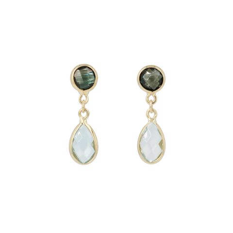 Sundrops | Earrings | London Blue Topaz - Topaz