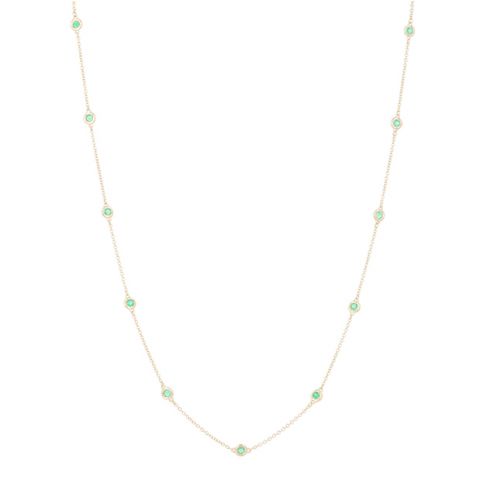 Sundrops | Necklace | Emeralds