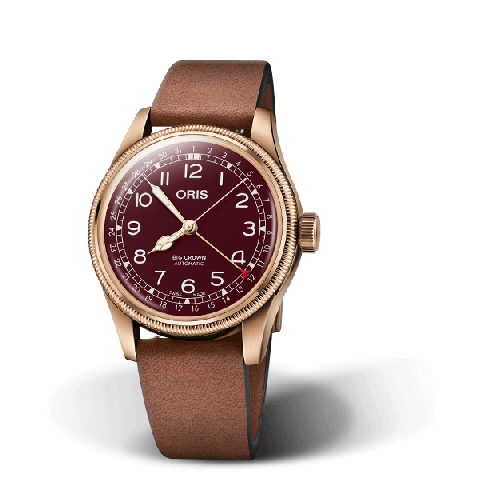 01 754 7741 3168 Oris Big crown pointer date bronze red