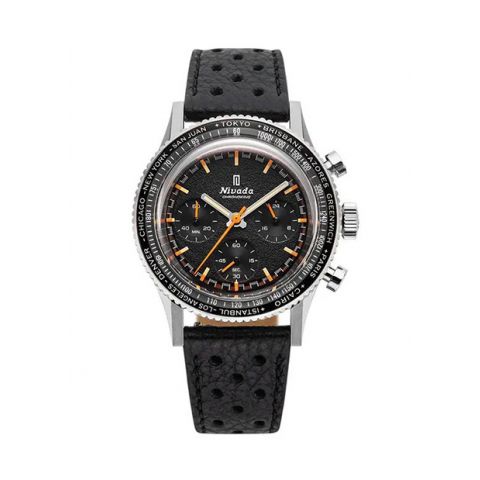 Nivada Grenchen Chronoking Mecaquartz GMT | 38mm
87040Q10