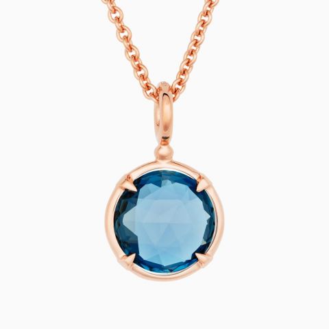 BRON | Mira Mira Pendant | London Blue Topaz