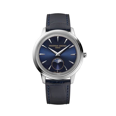 Frederique Constant Blue Classics Moonphase | 37mm
FC-206N3S6