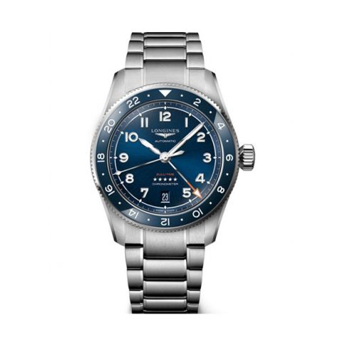 Longines Spirit Zulu time Steel blue | 39mm
L3.802.4.93.6
