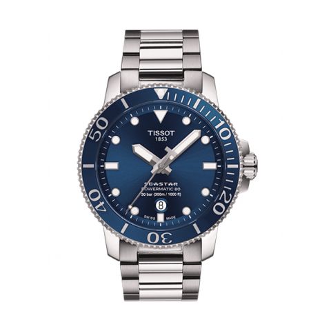 Tissot Seastar 1000 Powermatic 80 Blue Steel | 43mm