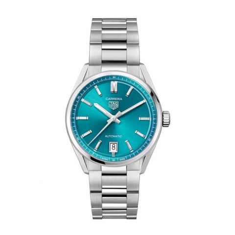 TAG Heuer Carrera Date Steel/Turquoise | 36mm
WBN2316.BA0001