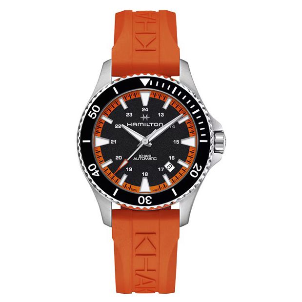Hamilton khaki navy scuba orange new arrivals
